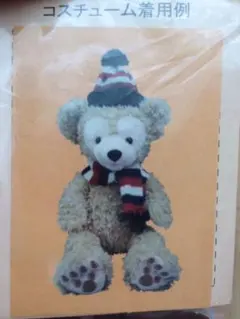 ダッフィーのコスチューム☆マフラーとニット帽