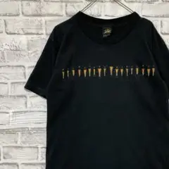 USA製90sヴィンテージTシャツ！シングルステッチ　ブラック半袖古着　M7