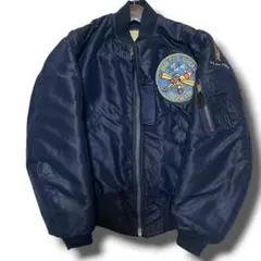 極美品■バズリクソンズ　フライトジャケット　B-15C グリーンリブ　40 極美品□バズリクソンズ フライトジャケット B-15C グリーンリブ 40
