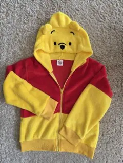 ディズニー　Winnie the Pooh フリース　プーさん　120　パーカー