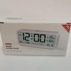 【新品】多機能 デジタル置き時計 スマートアラームクロック 温湿度計 カレンダーのサムネイル