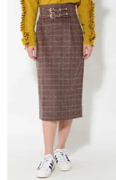 ローズバッド　Rose BUD ロング丈　スカート　チェック