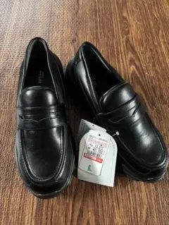 新品　mysa closet 厚底ローファー ブラック Lのサムネイル