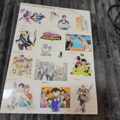 マンガ　cheer on Deaf Sports イラスト シール ステッカー