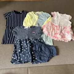 ベビー服まとめ売り　夏ワンピース　女の子　80 90 キッズズー　GAP