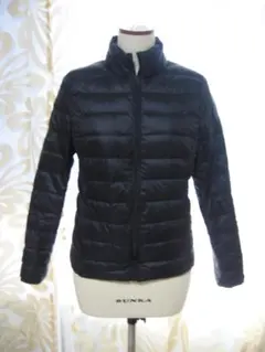 美品：（収納袋付）ダウンジャケット　黒　M