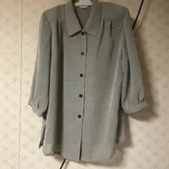 シニアMime Lady グレー 長袖シャツ 11号