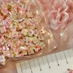 ネイルパーツ ビーズ 貼り付けパーツ カボション 花 33