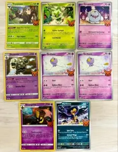 ポケカ ハロウィン限定　英語版　まとめ売り　8枚 ポケモンカード