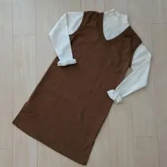 ikka 長袖ワンピース 150