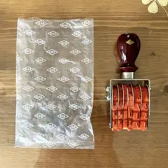 昭和レトロ　サンビー回転印　判子　郵便番号5桁時代