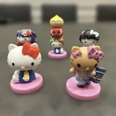 ハローキティ チョコエッグ コラボレーション ミニフィギア 6体セット