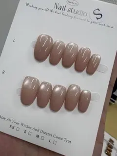 高品質 猫眼ネイルチップ