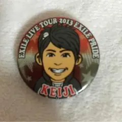 EXILE KEIJI 缶バッチ