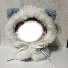 ぬい服　もちぴこ　猫耳ケープ