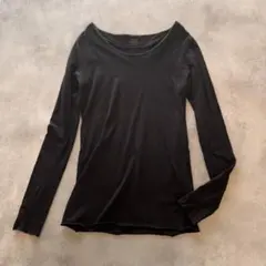 evameva ナチュラルダイ　ロンT オーガニックコットン　カットソーのサムネイル
