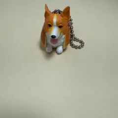 いぬぱん　コーギー　犬　ホットドッグ キーホルダー