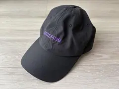 BRIEFING ブリーフィング　ゴルフ　キャップ ブラック パープル刺繍のサムネイル