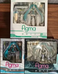 figma 初音ミク 3点セット 014・100・EX003 まとめ売り
