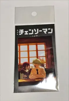 チェンソーマン　TSUTAYA ステッカー　ティザービジュアル　レゼ　デンジ