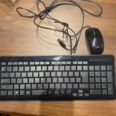 Fujitsu USB有線キーボードとマウスセット