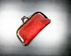 印鑑ケース レッドブラウン 姫路レザー