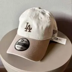 ニューエラ 9TWENTY MLB チェーンステッチ アッシュブラウン S/M