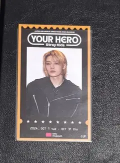 Stray Kids スキズ アイエン YOUR HERO 入場トレカ サイン StrayKids スキズ YOUR HERO 入場特典トレカ アイエン - メルカリ