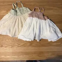 ディモワ　ワンピース　双子　70cm 2枚セットのサムネイル