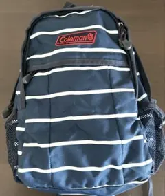 コールマン　Coleman ネイビー/ホワイトストライプ リュック　キッズ用