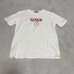 BAINROW 刺繍ロゴ ホワイトTシャツのサムネイル