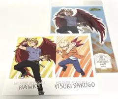 僕のヒーローアカデミア　ホークス　アクスタ　爆豪勝己　ポストカード　セット