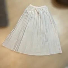 ロングスカート　ホワイト