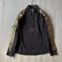 adidas トレーナー スウェット ハーフジップ 50周年モデル M