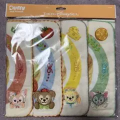 新品⭐︎ミニタオル4枚セット⭐︎ダッフィー ワンダフルキッチン　ディズニーシー限定