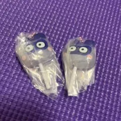 紫色キャラクター カプセルトイ 2個セット