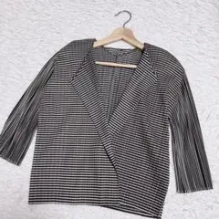 2025年最新】イッセイミヤケ プリーツプリーズカーディガンの