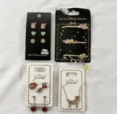 ディズニー Jewel ピアス ディズニーリゾート ピアス ヘアピン ミニー