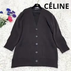 美品◎フィービー期◎Celine カーディガン ケーブル ニット CELINE - 美品 セリーヌ CELINE カーディガン フィービー期 変形