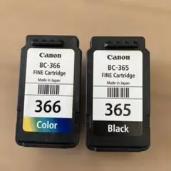 【使用済み】Canon BC-365 BC-366 FINEカートリッジ セットのサムネイル