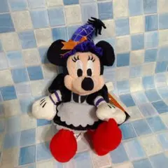 ディズニーストア　レトロ　ミニーマウス　ハロウィン　2007 ぬいぐるみ　バッジ