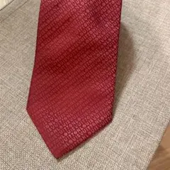 ルイヴィトン＊ネクタイ＊ロゴグラム＊赤＊バレンタインプレゼント