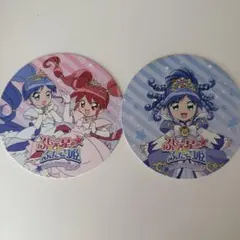 ふしぎ星の☆ふたご姫 ミニキャラ缶バッジ2点 レイン ファイン - メルカリ