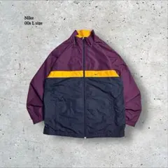 NIKE ナイロンジャケット スウッシュ刺繍ロゴ