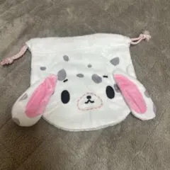 シュガーバニーズ ふわふわ巾着2 ぶちうさ