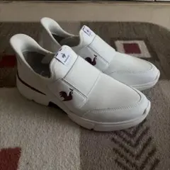 Le coq sportif スニーカー 白 赤のサムネイル