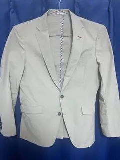 Navy Premium テーラードジャケット