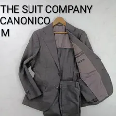 【美品】THE SUIT COMPANY カノニコ ウール100 イタリア製生地