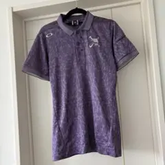 OAKLEY メンズ ゴルフシャツ パープル M