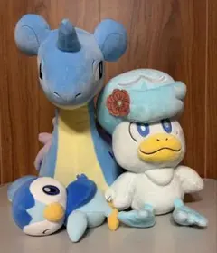 ポケモン ぬいぐるみ ラブラス クワッス ポッチャマ まとめ売り